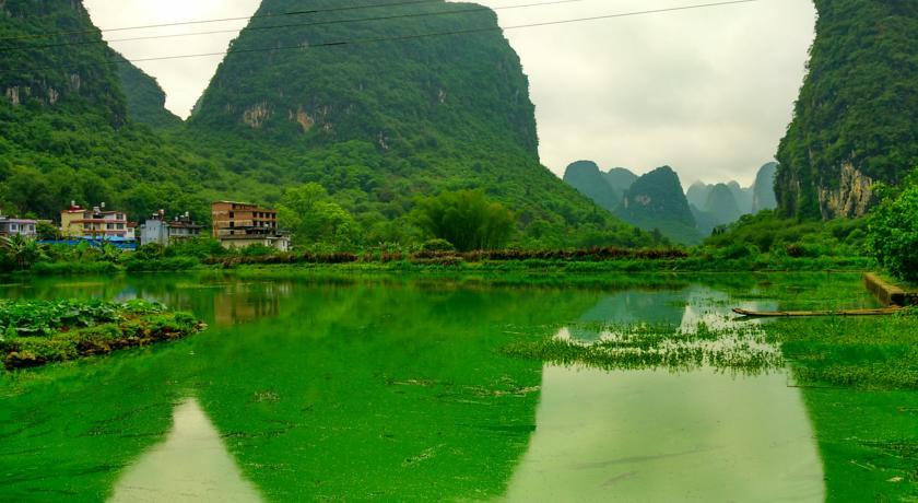 Yangshuo Peaceful Valley Retreat Hotel Kültér fotó