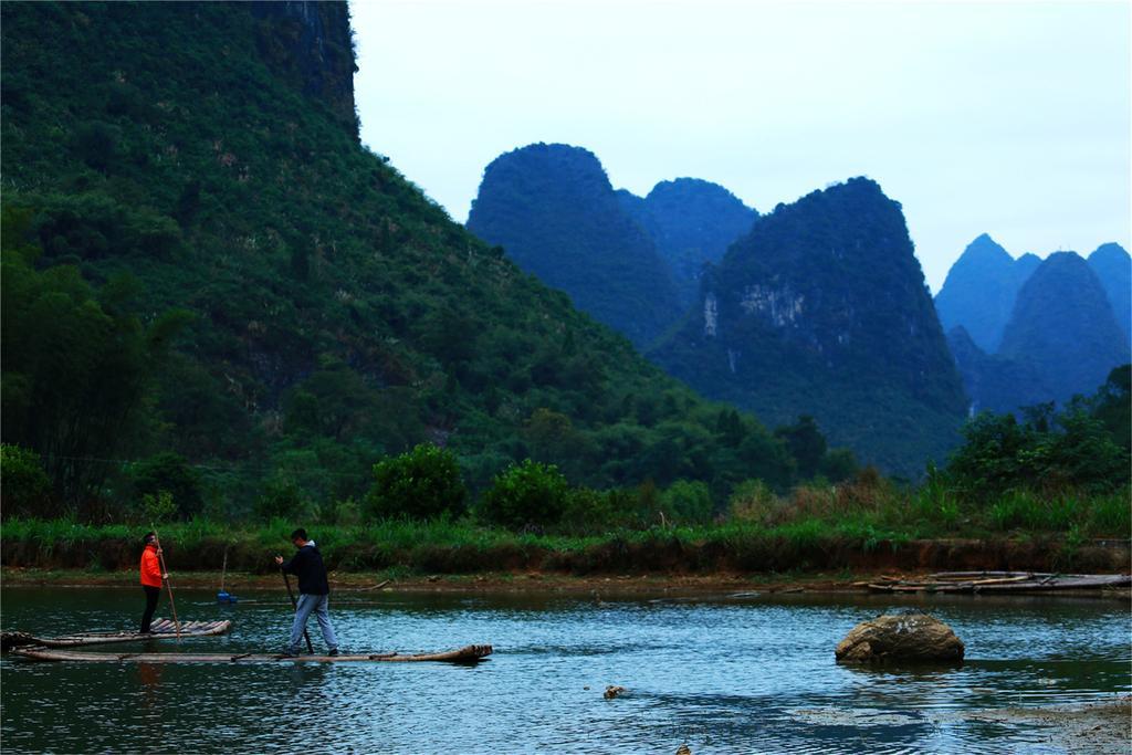 Yangshuo Peaceful Valley Retreat Hotel Kültér fotó