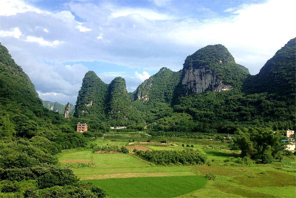 Yangshuo Peaceful Valley Retreat Hotel Kültér fotó