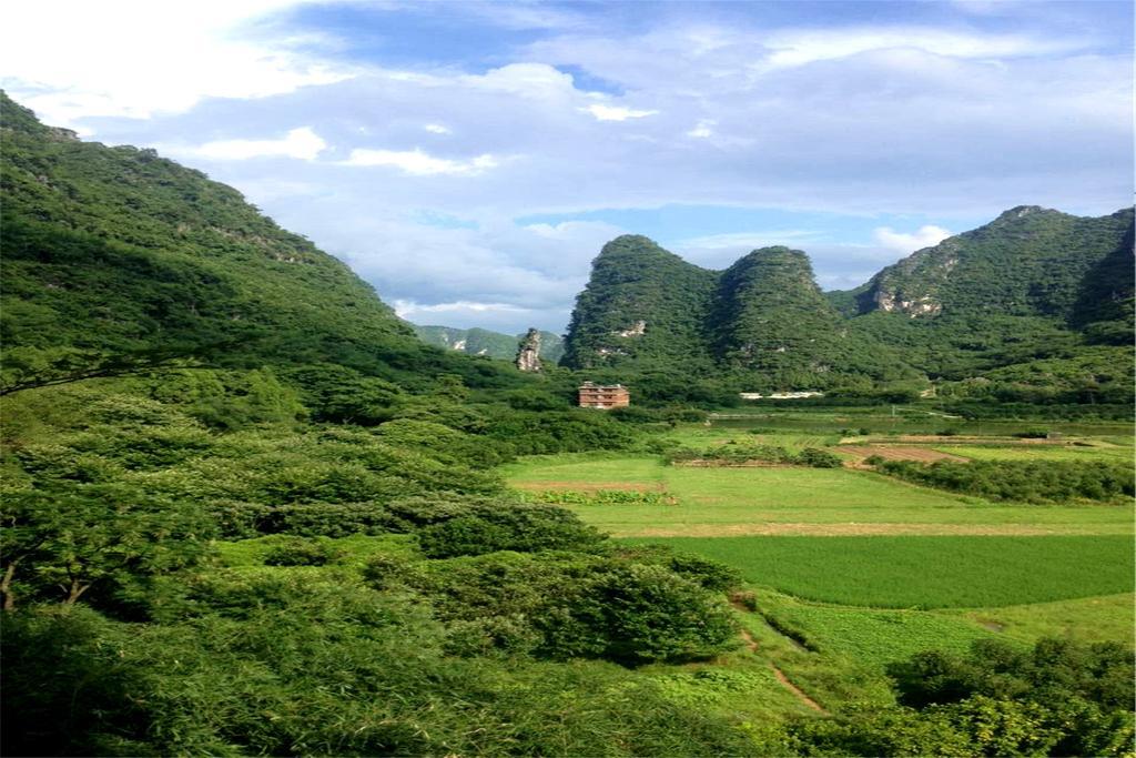 Yangshuo Peaceful Valley Retreat Hotel Kültér fotó