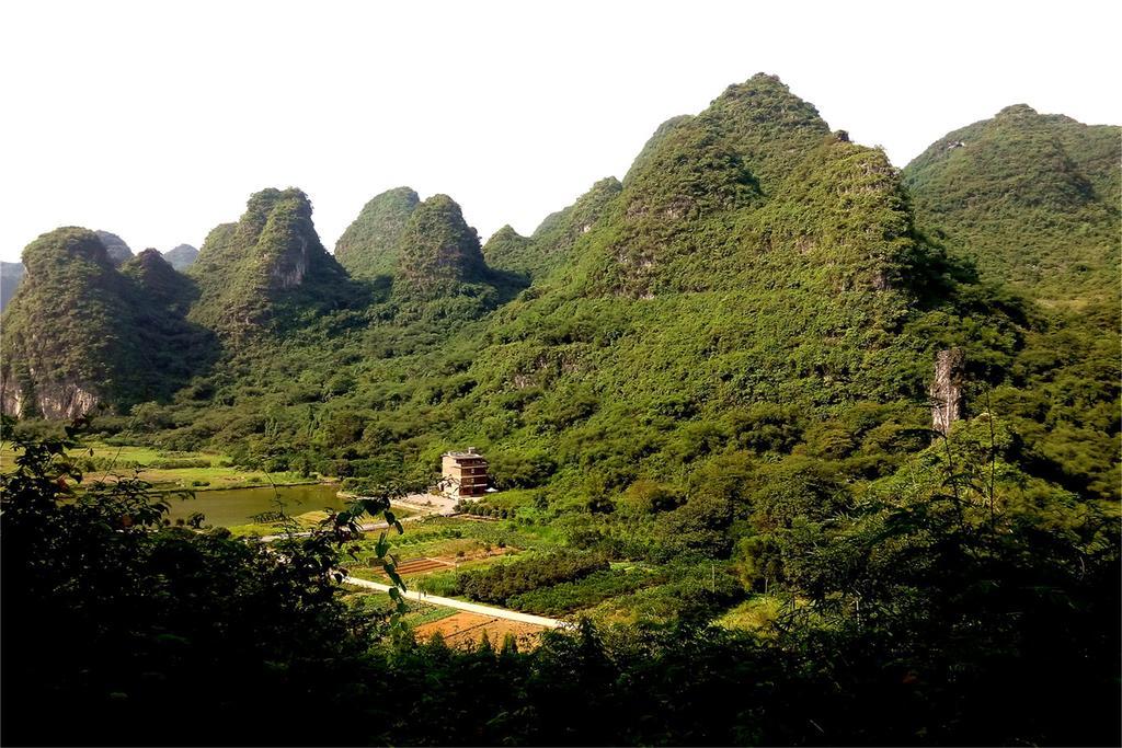 Yangshuo Peaceful Valley Retreat Hotel Kültér fotó