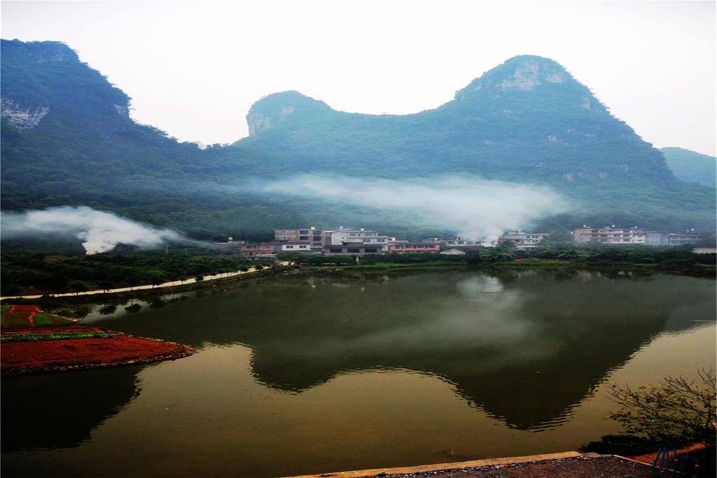 Yangshuo Peaceful Valley Retreat Hotel Kültér fotó