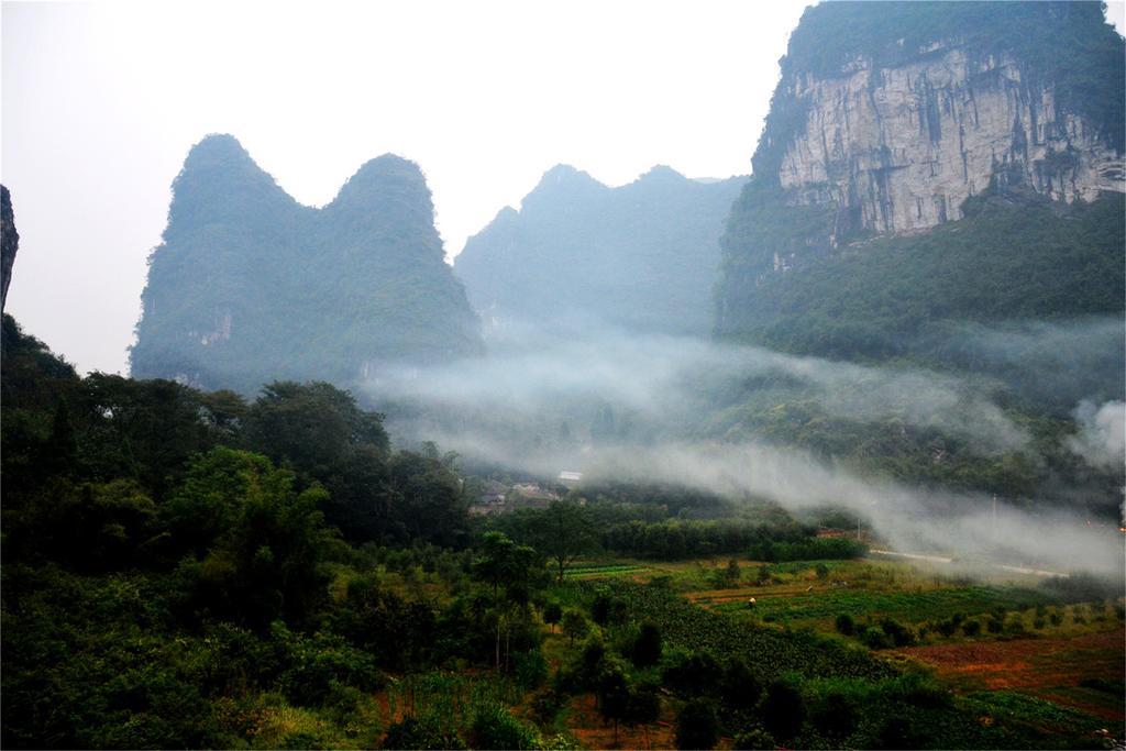 Yangshuo Peaceful Valley Retreat Hotel Kültér fotó